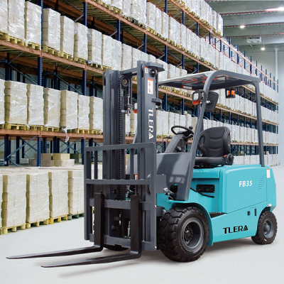 E-serie 3.5 ton li-ion batteri gaffeltruck